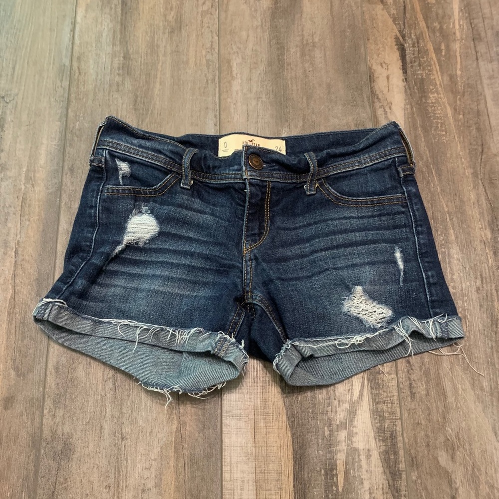 Hollister jean shorts